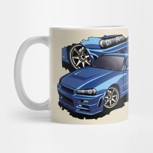 Japanese sports cars Mug